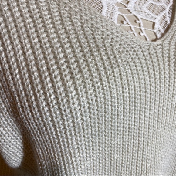 Assorted Brands Pullover Sweater Boho V-neck S/M - Picture 4 of 12